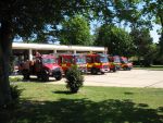 Unimog, Ladder 1, ERT, Ladder 2, Water Rescue